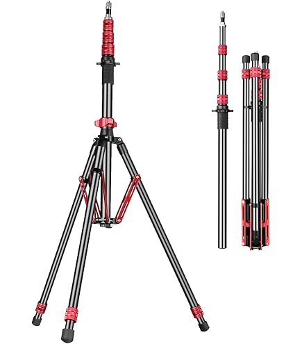 Amazon.com : FreeSea Light Stand Carbon Fiber, Adjustable Tripod